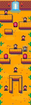 A Wild West level
